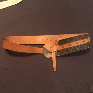 Vintage Leather Belt anne klein
